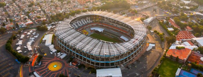 El Azteca, sede de tres mundiales